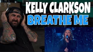 Kelly Clarkson  Breathe Me quotSia Coverquot Kellyoke Rock Artist Reaction [upl. by Dimphia]