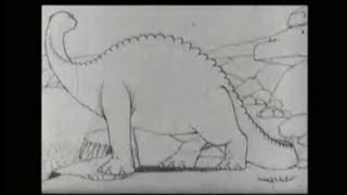 Gertie the Dinosaur  silent cartoon 1914 [upl. by Derwin]