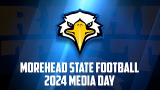 2024 Morehead State Football Media Day [upl. by Ellerad176]