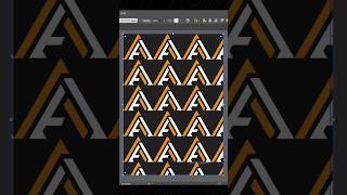 How to make a logo pattern in illustrator graphicdesign logodesign graphicdesigncentral [upl. by Laenej972]