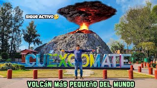 ENTRÉ AL VOLCÁN MÁS PEQUEÑO DEL MUNDO 🌎 🌋 Cuexcomate  GeoTravel Mx [upl. by Camey]