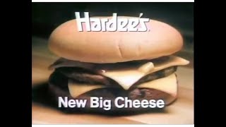 Hardees Big Cheese Commercial 1978 [upl. by Alyakcm]