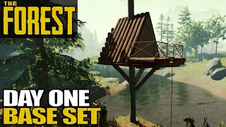 Second Best Survival Game Ever  The Forest Gameplay  E01 [upl. by Evoy]