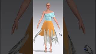 Creating accordion pleated dress [upl. by Rhody]