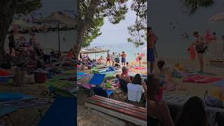 Makarska walk August Summer Croatia 2024 ASMR 4K HDR2024 croatia makarskariviera makarska beach [upl. by Pfister320]