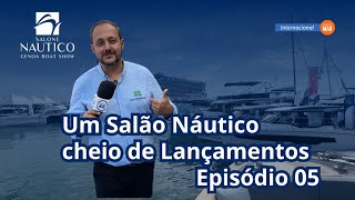 Um salão náutico cheio de lançamentos [upl. by Solegnave400]