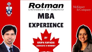 EN Rotman MBA Experience  University of Toronto  Canada PR  Admission  Scholarship  Fee  Job [upl. by Affay]