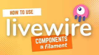 How To Use Custom Laravel Livewire Components in Filament [upl. by Alek471]