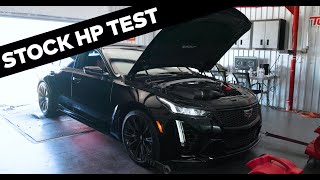 Supercharged Cadillac CT5V Blackwing Sedan  STOCK Dyno Test by Hennessey [upl. by Colon]