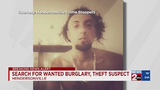 Search underway for Hendersonville TN burglary theft suspect [upl. by Rocray827]