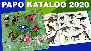 Papo ® Katalog  Catalogue 2020  Neuheiten  News  durchblättern amp Besprechung  Review [upl. by Campney]