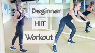 Beginner HIIT Workout  Thuis Trainen [upl. by Kattie735]