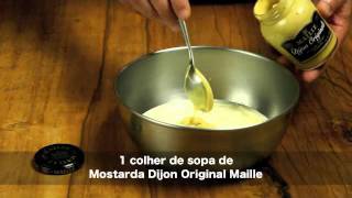 Molho Béchamel com Mostarda Dijon Original Maille [upl. by Jody]