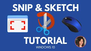 ✂🖊Snip amp Sketch Beginner Tutorial for Windows 10 snipping digitalsketch windows10 screenshot [upl. by Intruok109]