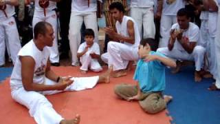 Abada Capoeira Inclusiva  Instrutor VermelhoMS [upl. by Brass]