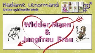 Widder Mann Jungfrau Frau Liebe und Partnerschaft [upl. by Delanty]