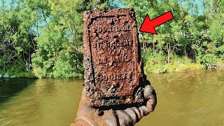 Man Fishes WeirdLooking Tablet From River Expert Turns Pale When He Sees What It Is [upl. by Airehs]