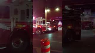 FDNY DEAN STREETquot LOUD SIRENS Start Up Engine 219 Brooklyn NYC shorts fdny firetruck firefighter [upl. by Kiele]