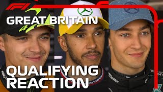 Drivers React After Qualifying  2024 British Grand Prix [upl. by Nevaed]