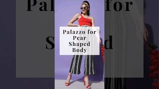 Palazzo for Pear shaped body 💛 Bottom wear for women fashion shorts youtubeshorts new trending [upl. by Lajet]