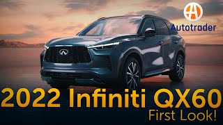 2022 Infiniti QX60 First Look [upl. by Hanako]