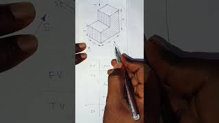 ORTHOGRAPHIC PROJECTION  FIRST AND THIRD ANGLE ORTHOGRAPHIC PROJECTION [upl. by Nosna]