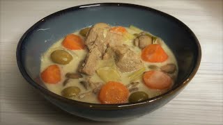 Blanquette de veau avec sa sauce onctueuse [upl. by Odin]