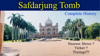 Safadarajang Tomb  New Delhi [upl. by Danas828]