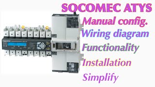 Somcomec Atys wiring diagram and functionality simplify benzblogs [upl. by Norry]