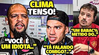 TRETA A DSCUSSÃ0 FEIA NA ENTREVISTA ENTRE FELIPE MELO E JOGADOR DO CITY APÓS P0LÊMICA PESADA [upl. by Sinnylg]