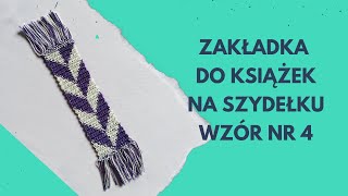 Zakładka do książek na szydełku wzór nr 4 [upl. by Iv]