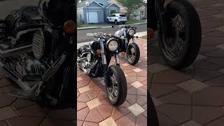 automobile bobber bobbermotorcycle bobberdown custombicycle [upl. by Nigen]