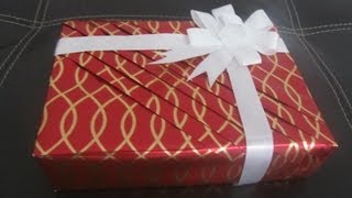 Part 1 Pleated wrapping  How to wrap your gifts in an elegant way Updated video in description box [upl. by Notlew]