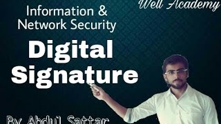 Information amp Network Security Lecture   Digital Signature EngHindi [upl. by Amadas]