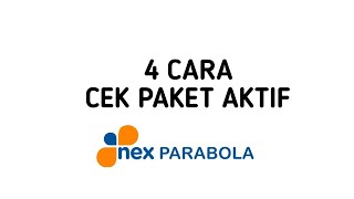 Cara Cek Paket Aktif Nex ParabolaMatrix [upl. by Rahmann]