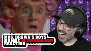 American Reacts to Mrs Browns Boys Series 4 Episode 2 Mammy Scissorhands [upl. by Reuven]