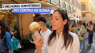 TOMAMOS OS MELHORES GELATOS DE ROMA [upl. by Celina]