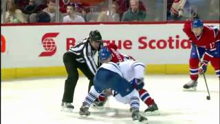 Tomas Plekanec scores 3 on 5 goal April 7th 2012 [upl. by Ettevets]