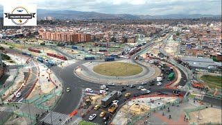 VOLANDO EN DRONE 4K  AMPLIACION AV CIUDAD DE CALI AV LAS AMERICAS Y AV CIUDAD DE VILLAVICENCIO [upl. by Nileuqaj]