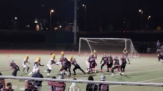 South Philly vs Kensington qb Jaylen Johnson td pass to Rabu maxpreps ​ NCAA ncstate [upl. by Eeladnerb]