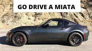 The 2019 Mazda Miata RF Club Highlights why You Need to drive a Miata  ONE TAKE [upl. by Isidora]