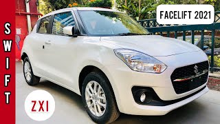 2022 New Maruti Suzuki Swift Facelift 🔥  ZXI Petrol  Detailed walkaround review amp OnRoad Price [upl. by Enyrhtac]