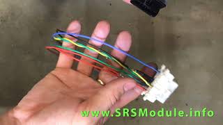 OBDII cable for reading SRS airbag module reset on table Crash removal review [upl. by Giana677]