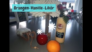 Orangen Vanille Likör  Eierlikör  Geschenkidee 13  Thermomix TM6  Leckermix TV [upl. by Zrike603]