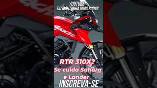 RTR 310X no Brasil moto tvsbrasil moto [upl. by Alvera]