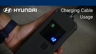 Charging Cable Usage  Hyundai [upl. by Harve]