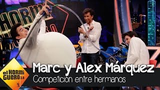 Competición entre Álex y Marc Márquez en El Hormiguero 30 [upl. by Etessil473]