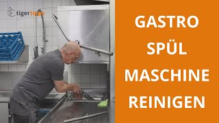 GastroSpülmaschine einfach und effektiv reinigen [upl. by Albarran]