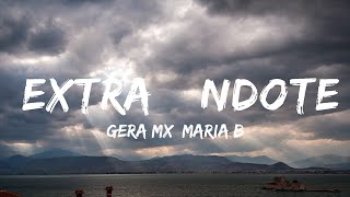 Gera MX Maria Becerra  Extrañándote LetraLyrics  25mins Chilling music [upl. by Led]