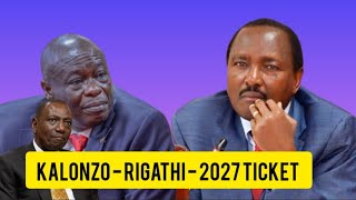 Kalonzo Musyoka and Rigathi Gachagua Coalition 2027 [upl. by Honeywell83]